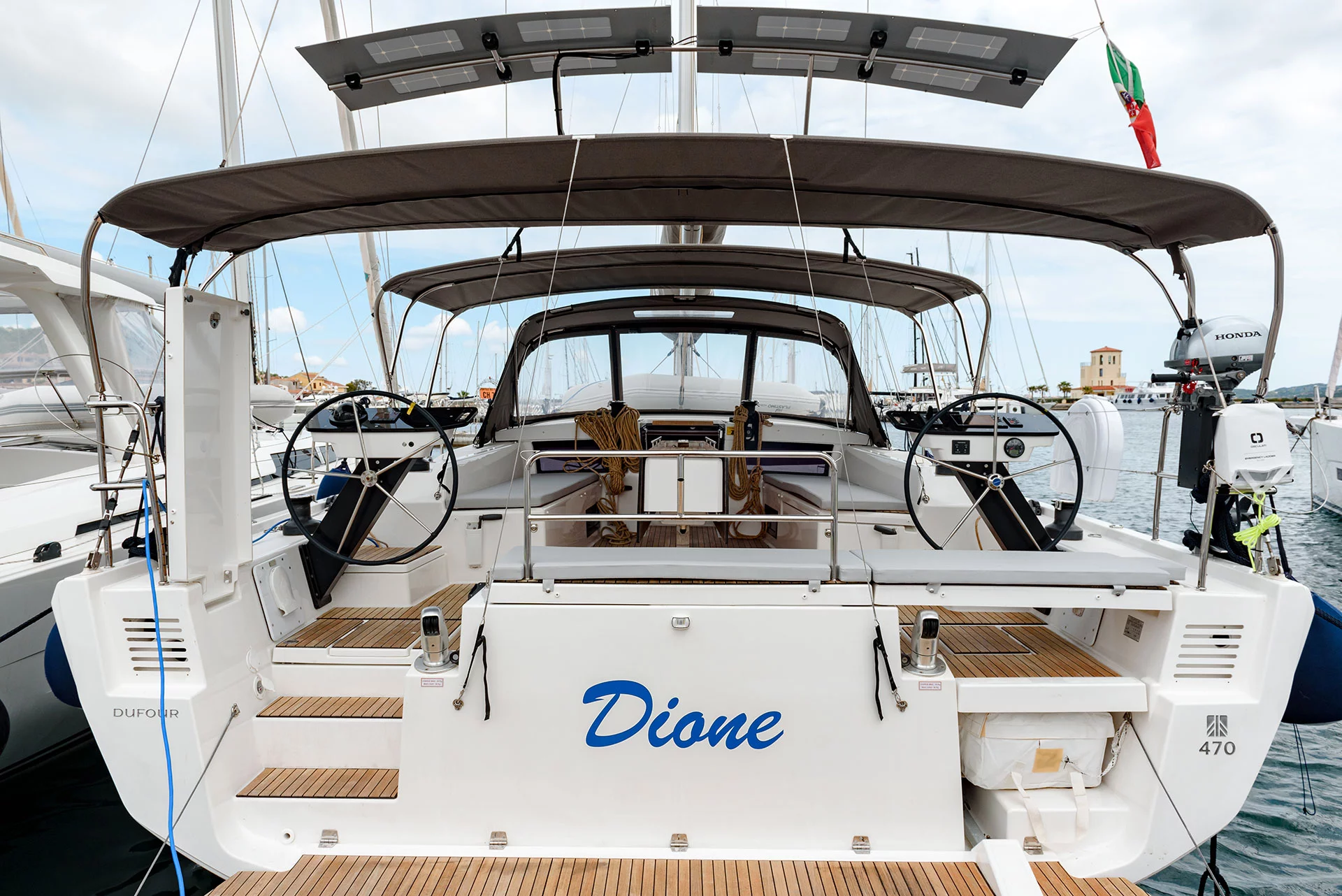 Dufour 470 - 5 + 1 cab. (Dione)  - 15
