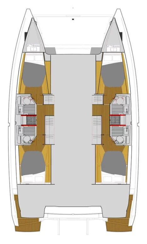 Fountaine Pajot Astrea 42 - 4 + 2 cab. (RANCHO RELAXO)  - 1