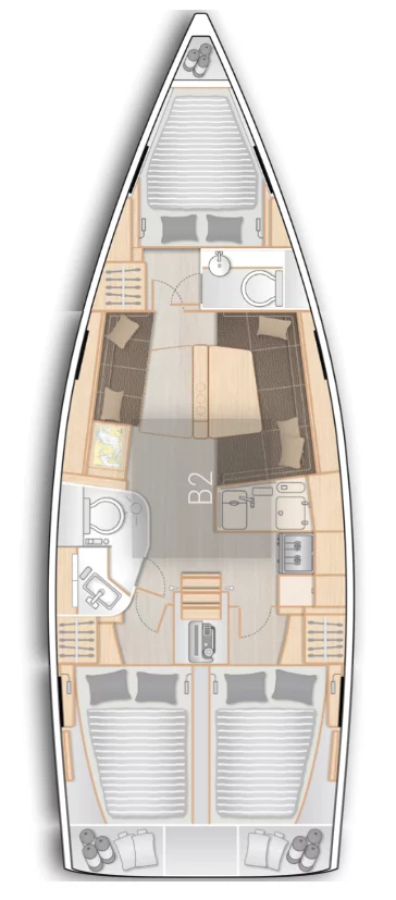Hanse 388 (FuFu)  - 1