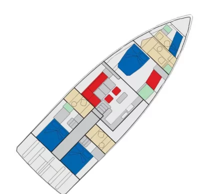 Jeanneau 55 - 3 + 1 cab. (Marina)  - 1