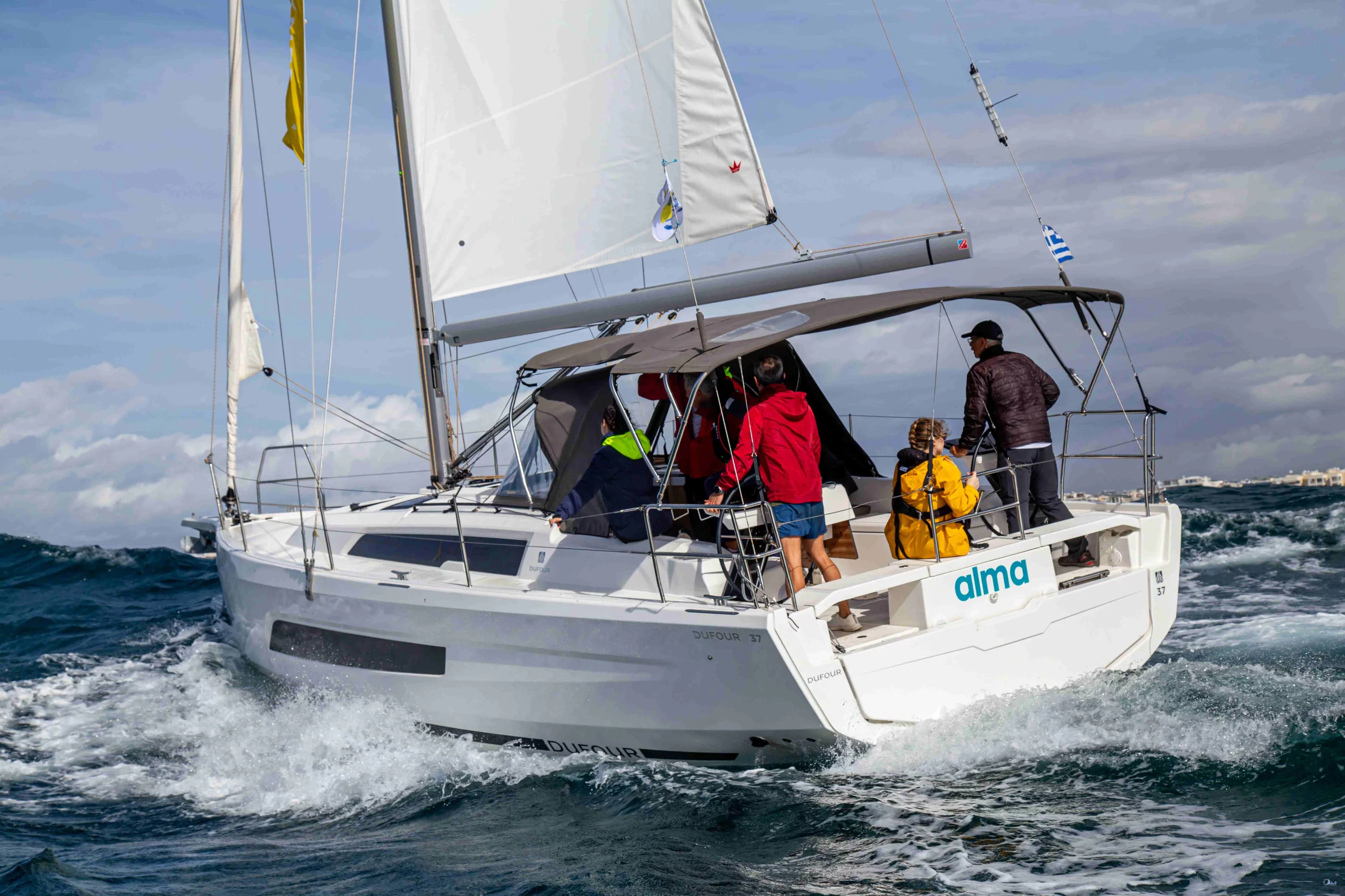 Dufour 37 - 3 cab. (Alma)  - 0