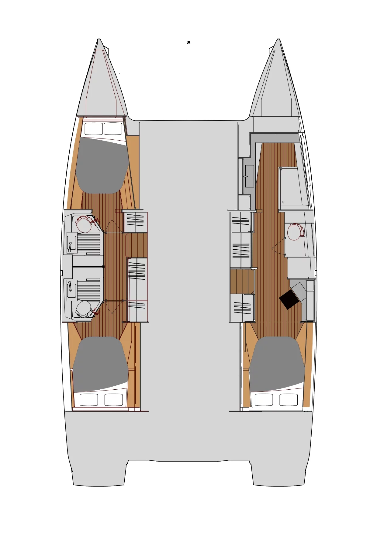 Fountaine Pajot Astrea 42 - 3 + 1 cab. (Bollinger)  - 0