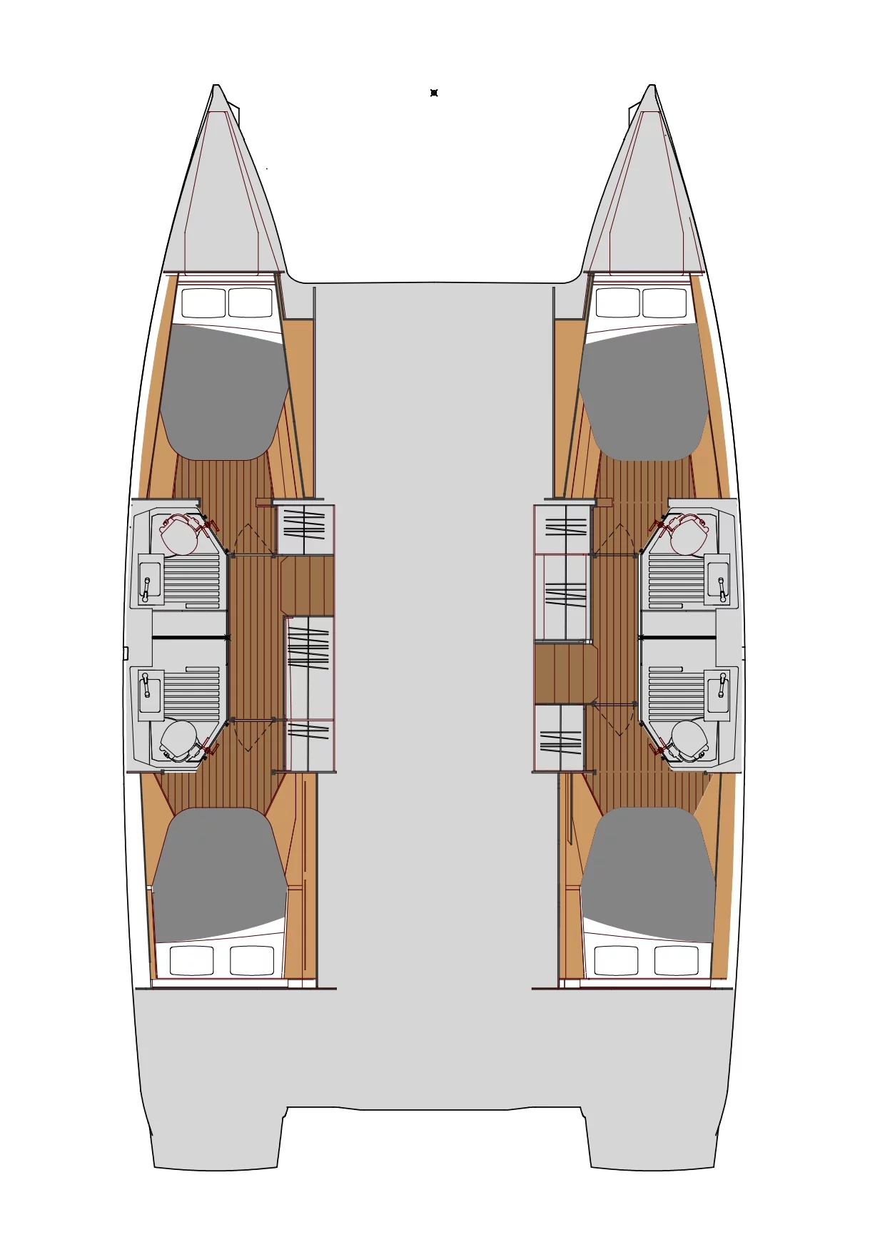 Fountaine Pajot Astrea 42 - 4 + 1 cab. (Deutz)  - 1