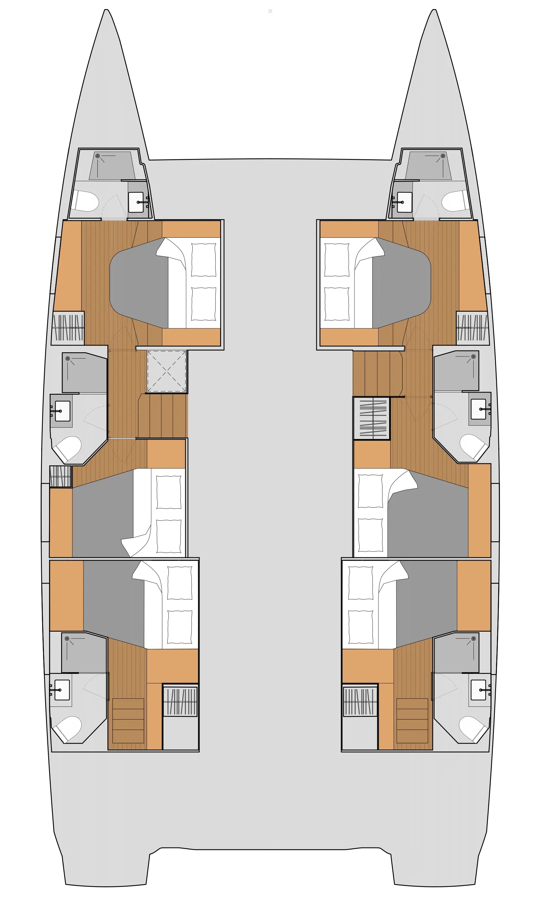Photo #26 - Fountaine Pajot Aura 51 - 6 cab (Ingrid) in Trogir - 42038