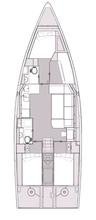 Elan Impression 43 - 4 cab. (Unity)  - 1