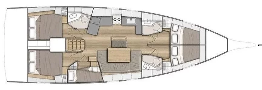 Oceanis 46.1 (Liberty)  - 1