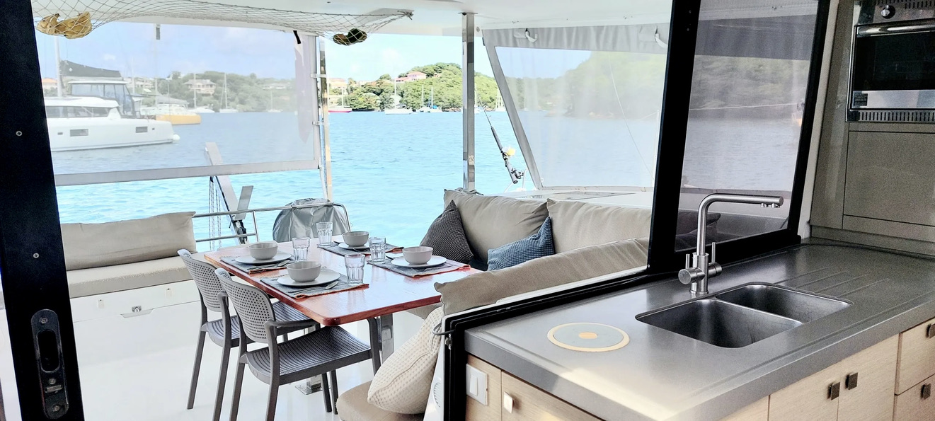 Photo #19 - Fountaine Pajot Lucia 40 - 4 cab. (Aqua Panda) in Jolly Harbour - 42077