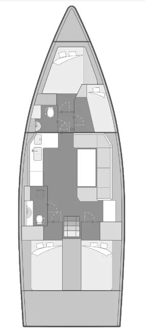 Elan Impression 45 - 4 cab. (Seabee Alpha)  - 1