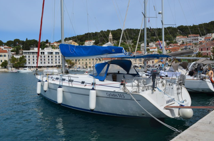 Photo #1 - Cyclades 50.5 - 5 + 1 cab. (Amirante) in Athens - 42097