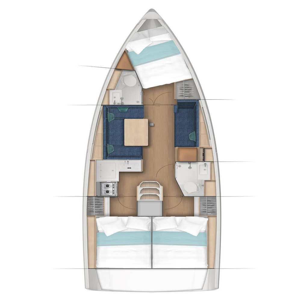 Photo #2 - Sun Odyssey 380 (Pelmare) en Paleros - 42136