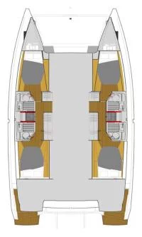 Fountaine Pajot Astrea 42 - 4 + 2 cab. (Discordia)  - 1
