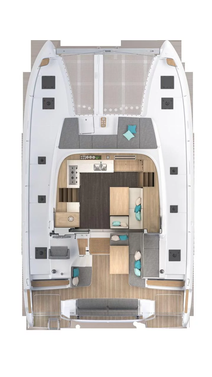Lagoon 43 - 4 + 2 cab. (Stela)  - 2