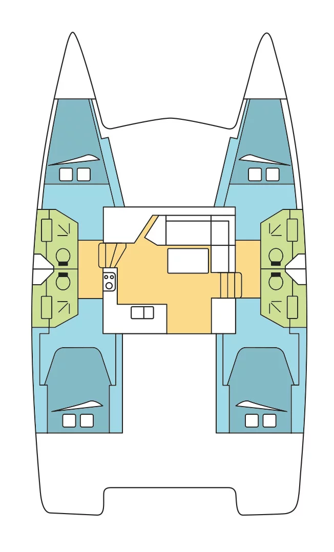 Fountaine Pajot Isla 40 - 4 cab. (Mmiria)  - 1