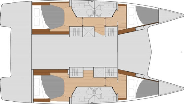 Photo #3 - Fountaine Pajot Isla 40 - 4 cab. (Mmiria) in Castellammare di Stabia - 42260