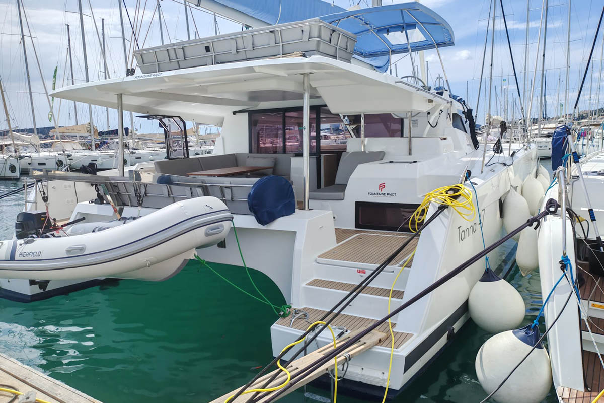 Photo #1 - Fountaine Pajot Tanna 47 - 5 + 1 cab. (Mateta II) en Trogir - 42274