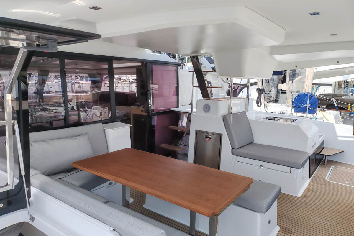 Photo #3 - Fountaine Pajot Tanna 47 - 5 + 1 cab. (Mateta II) en Trogir - 42274