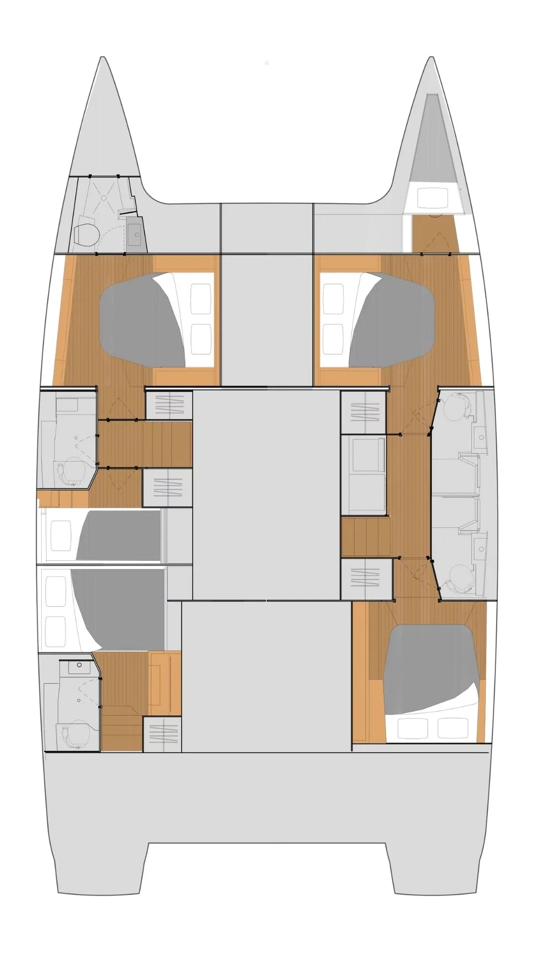 Fountaine Pajot Tanna 47 - 5 + 1 cab. (Blue Angel)  - 1