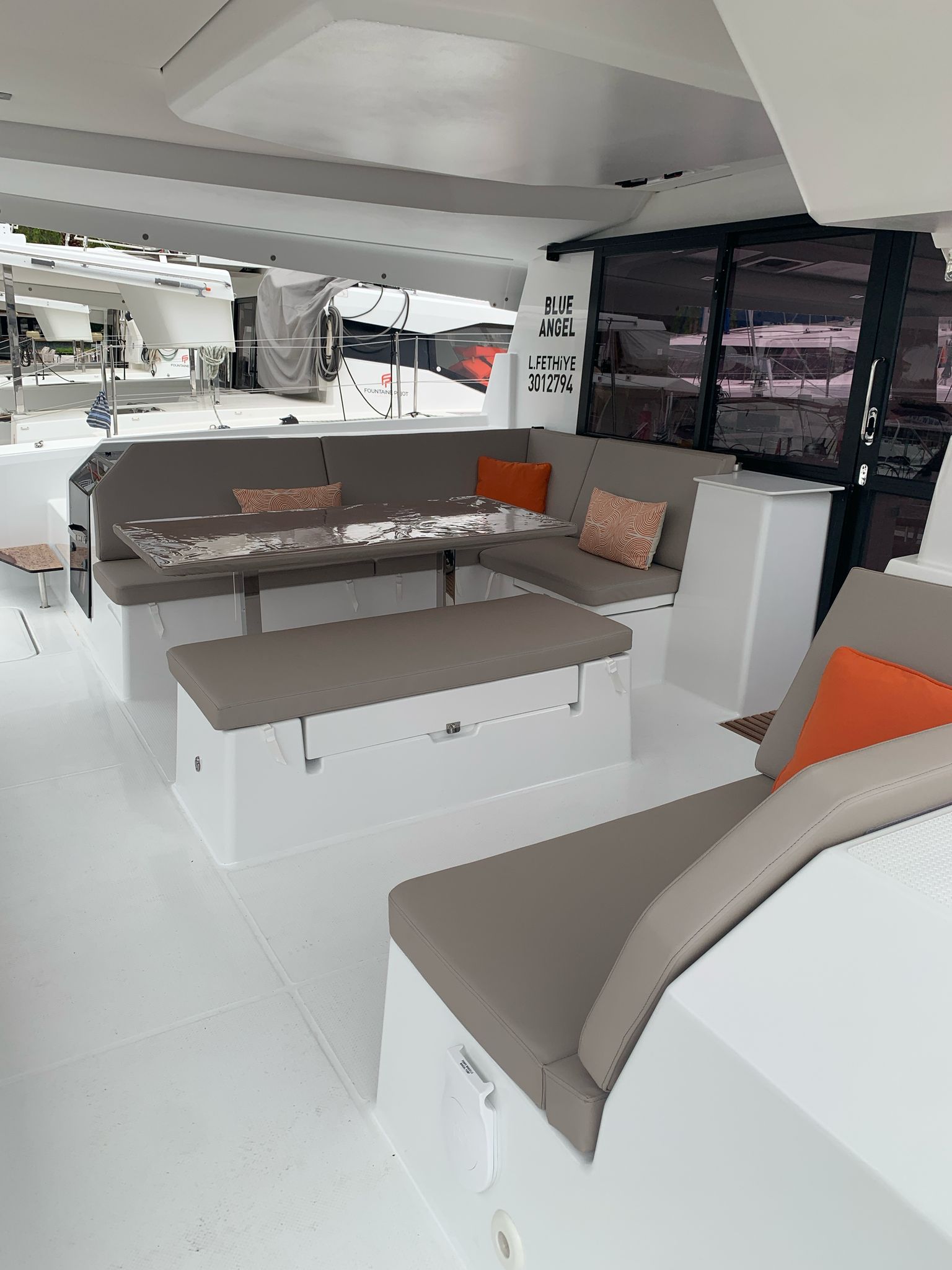 Photo #9 - Fountaine Pajot Tanna 47 - 5 + 1 cab. (Blue Angel) en Fethiye - 42301
