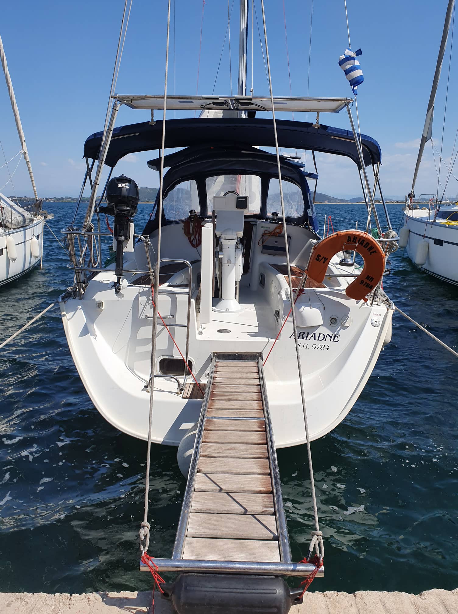 Photo #4 - Oceanis Clipper 343 (Ariadne) in Preveza - 42429