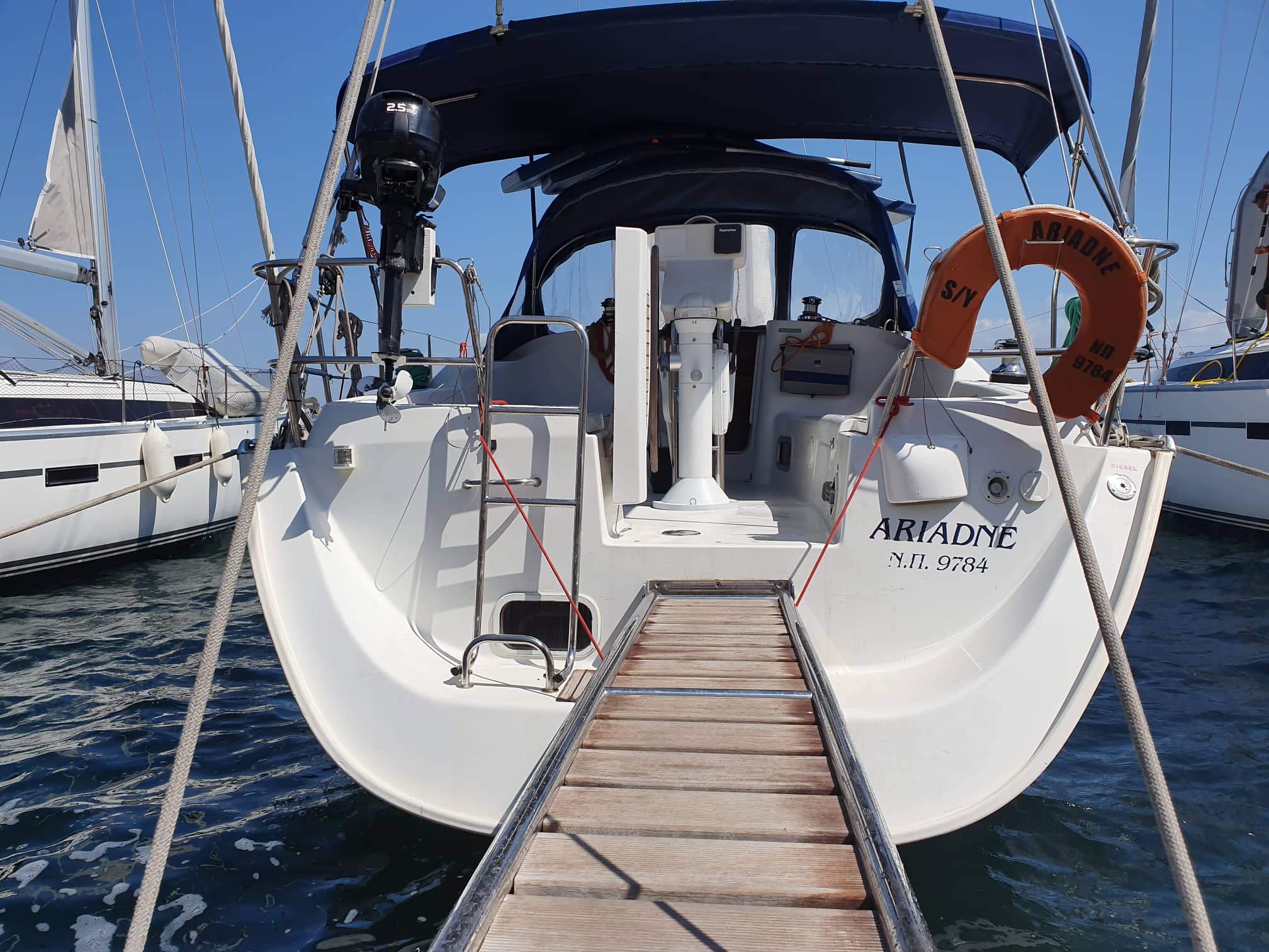 Photo #5 - Oceanis Clipper 343 (Ariadne) in Preveza - 42429