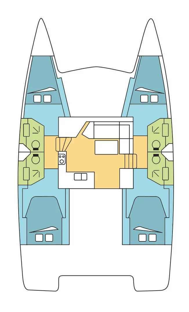 Fountaine Pajot Isla 40 - 4 cab. (Elia)  - 1