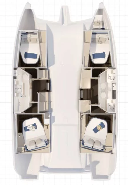 Fountaine Pajot New 41 Quatuor 3 (Acamar)  - 1