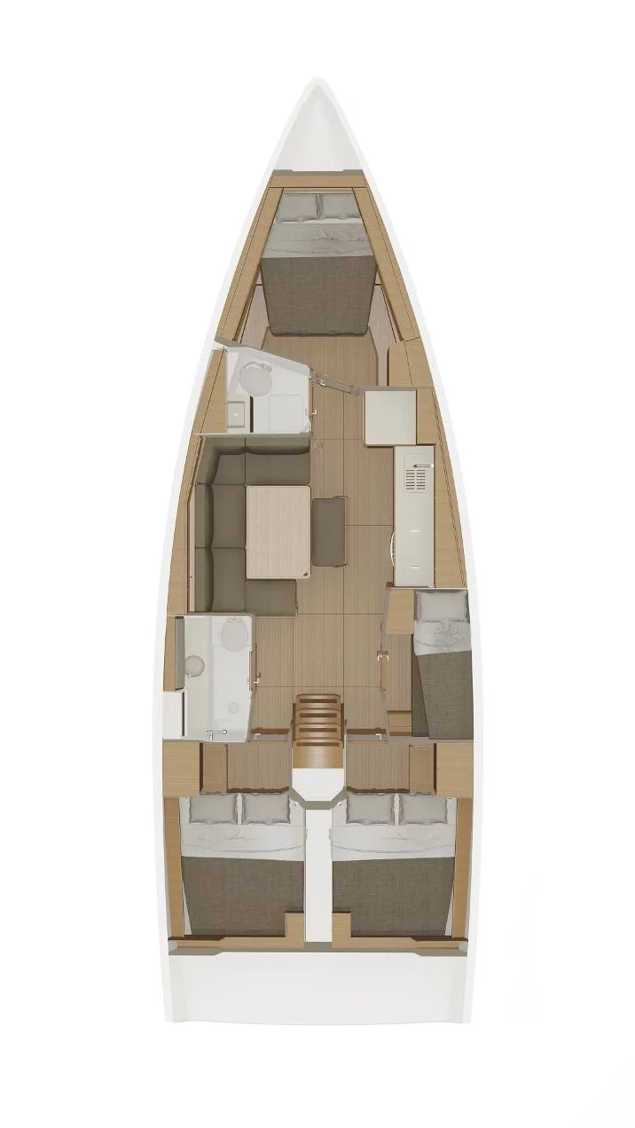 Dufour 430 GL (Levan)  - 1