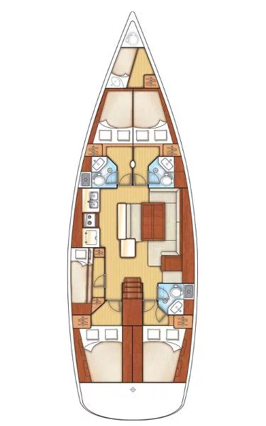Oceanis 50 (Vanessa M)  - 1