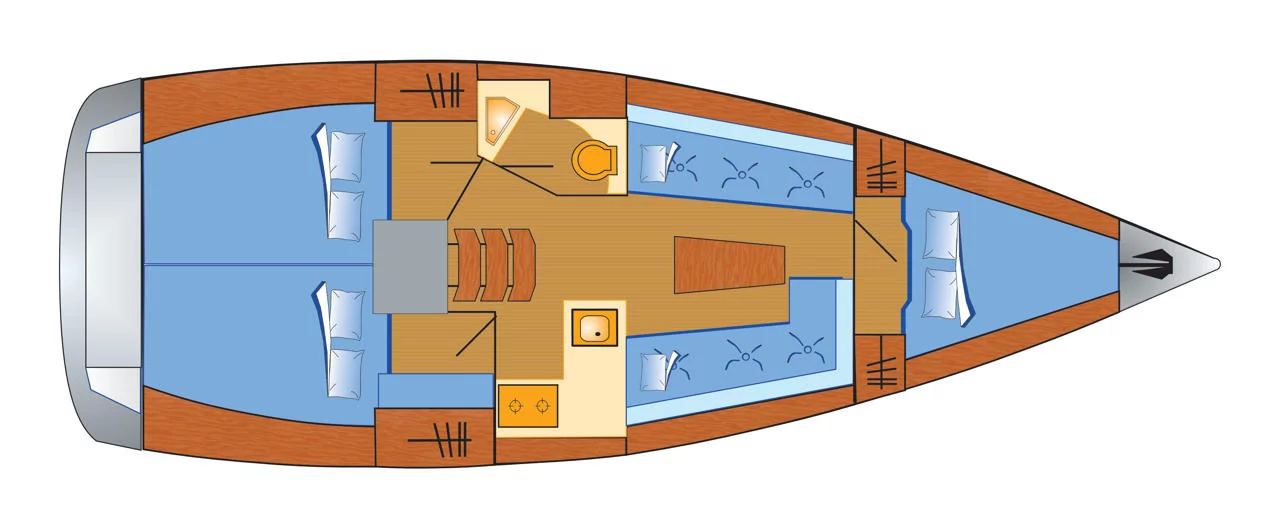 Bavaria Cruiser 34 (Loop)  - 12