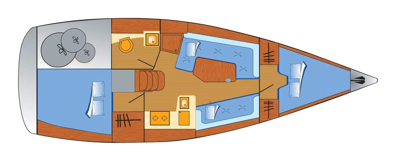 Hanse 325 (Anna)  - 1