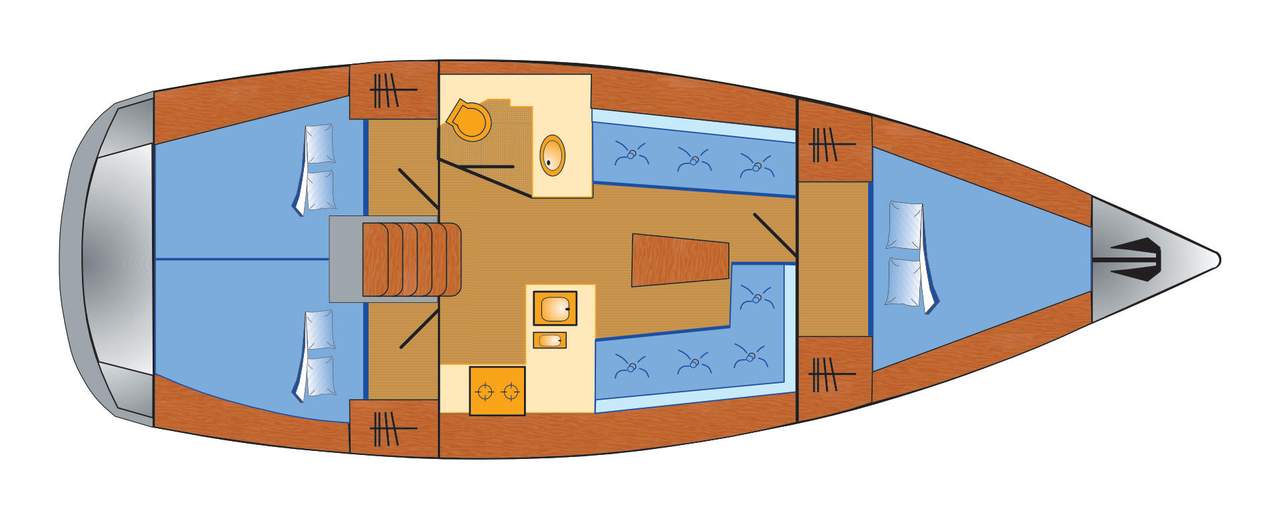 Photo #2 - Bavaria Cruiser 37 - 3 cab. (Bärbel) in  - 42658