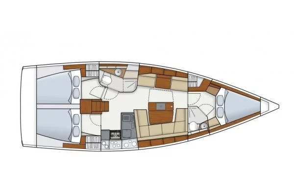 Hanse 415 (Mickey)  - 1