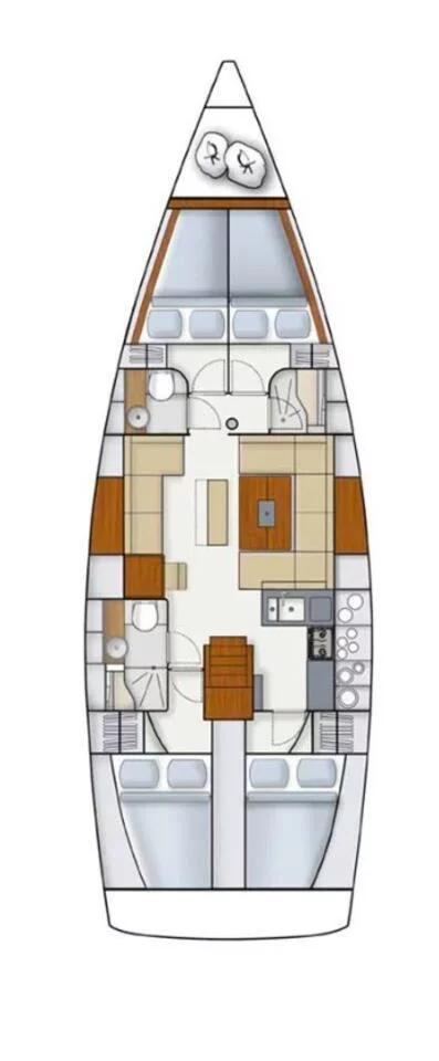 Hanse 445 (Pina)  - 1