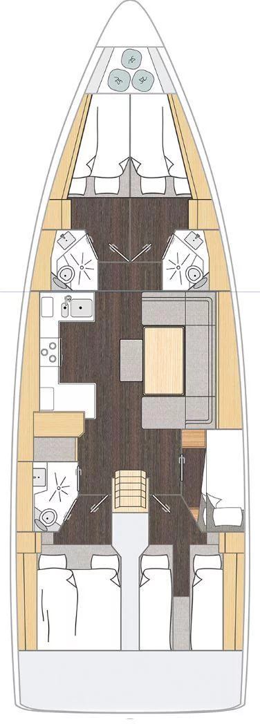 Bavaria C46 - 5 cab. (Kebifaiv)  - 1