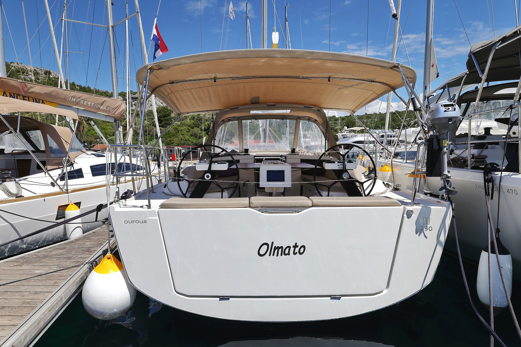 Photo #38 - Dufour 390 (Olmato) en Primosten - 42708