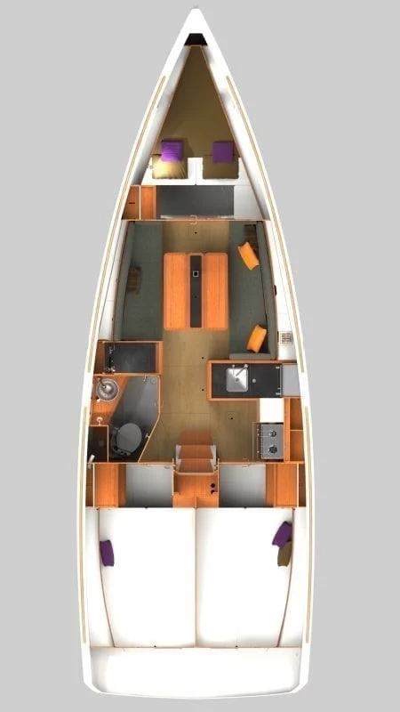 Sun Odyssey 349 (Off The Clock)  - 1