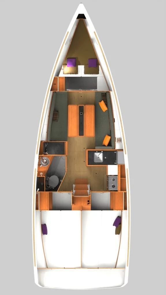 Sun Odyssey 349 (Minx)  - 1