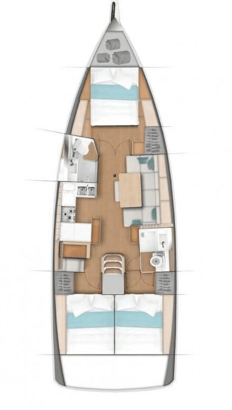 Photo #2 - Sun Odyssey 490 - 3 cab. (Hakuna Matata IV) in Nanny Cay - 42777