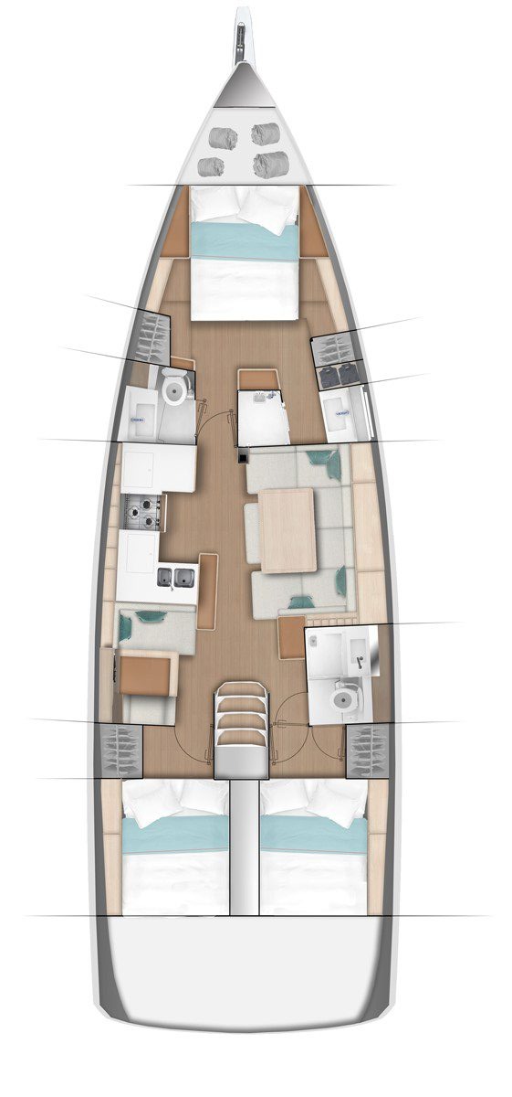 Photo #2 - Sun Odyssey 490 - 3 cab. (After Physics) en Nanny Cay - 42778