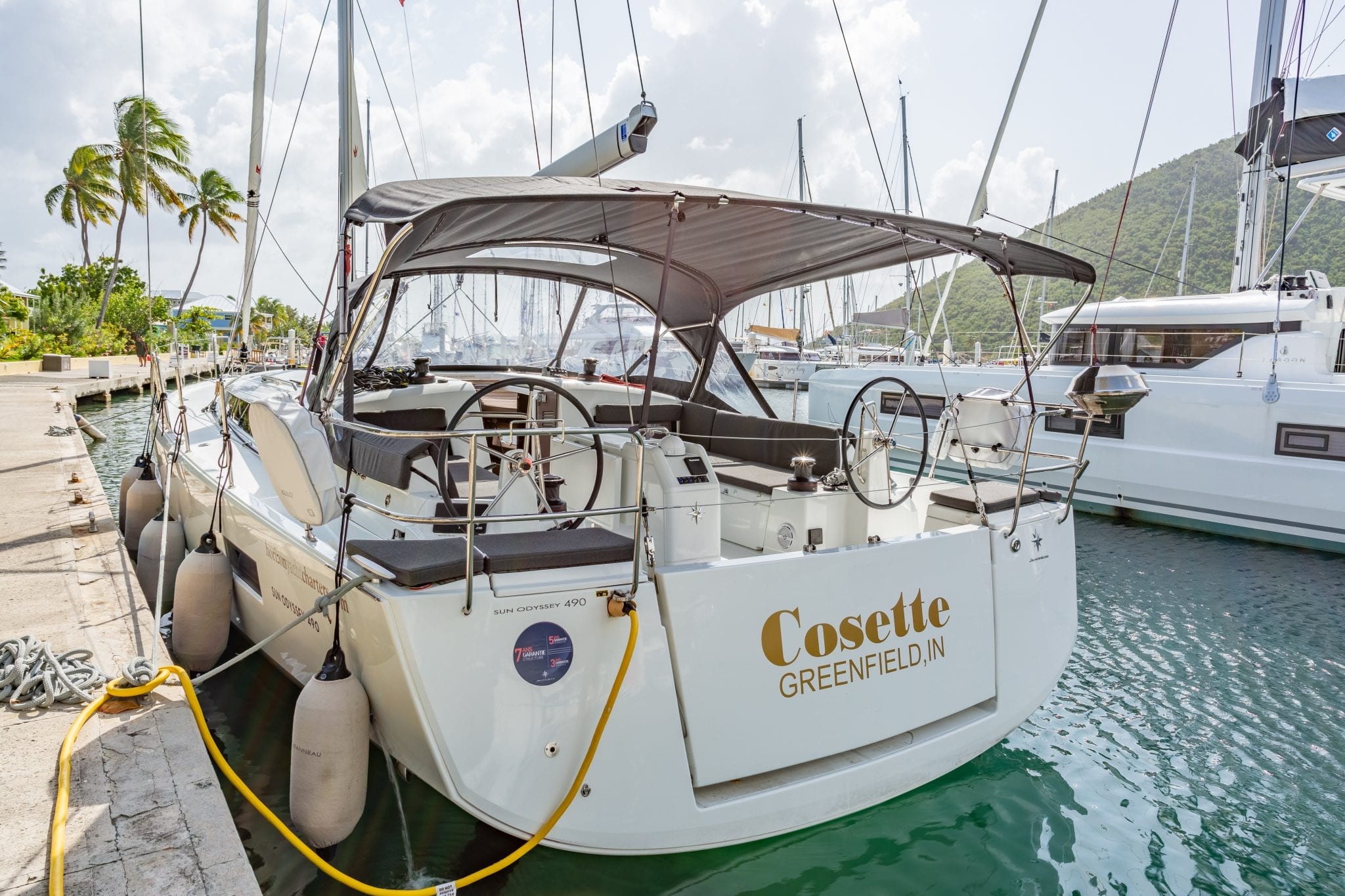 Photo #9 - Sun Odyssey 490 - 4 + 1 cab. (Cosette II) en Nanny Cay - 42779