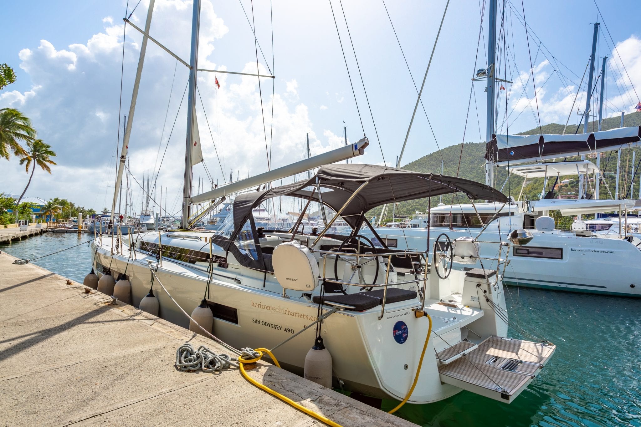 Photo #10 - Sun Odyssey 490 - 4 + 1 cab. (Cosette II) en Nanny Cay - 42779