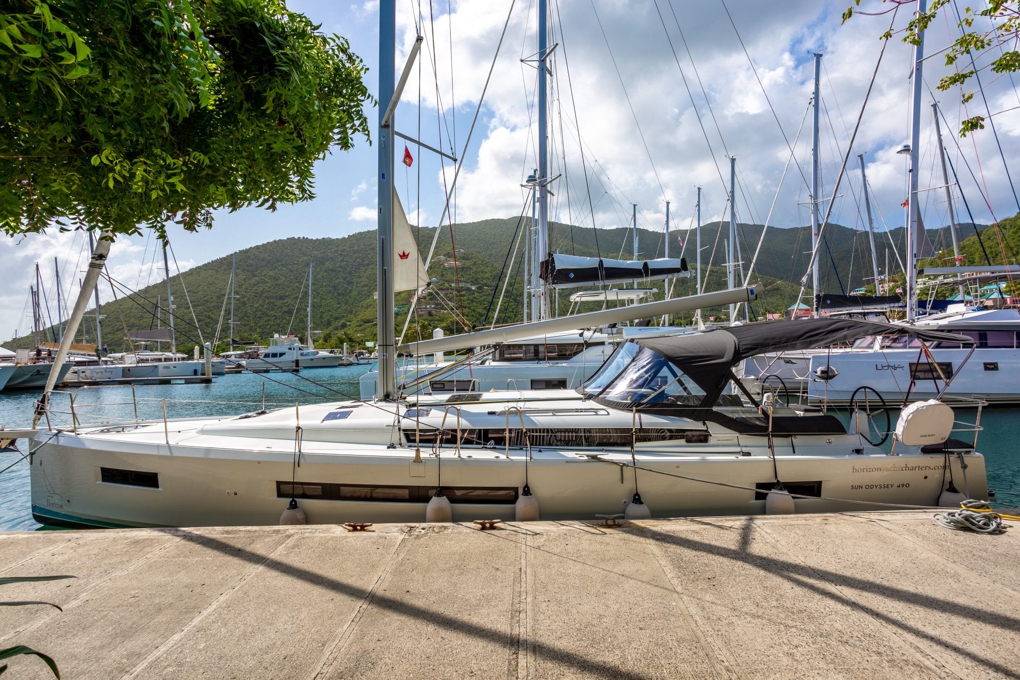Photo #11 - Sun Odyssey 490 - 4 + 1 cab. (Cosette II) en Nanny Cay - 42779