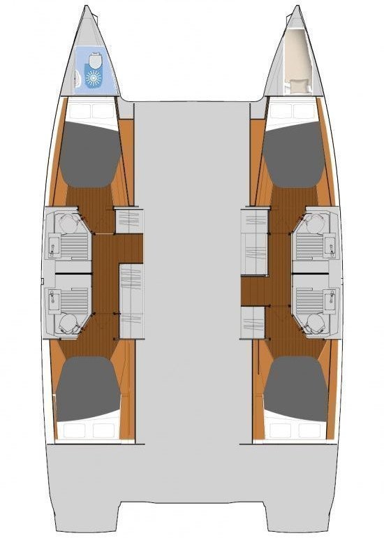 Photo #2 - Fountaine Pajot Astrea 42 - 4 + 1 cab. (Rendezvous III) in Nanny Cay - 42790