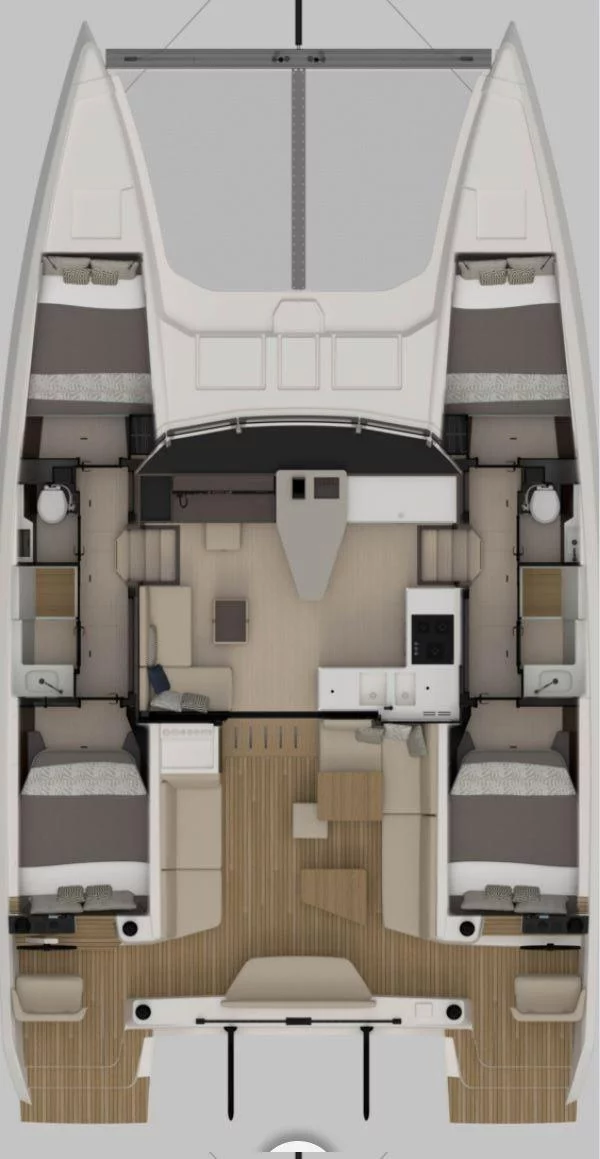 Nautitech 44 Open (Carpe Diem)  - 1