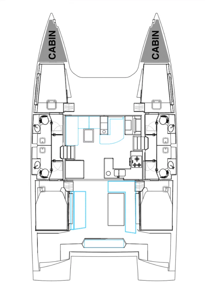 Nautitech 46 Fly (Luna)  - 1