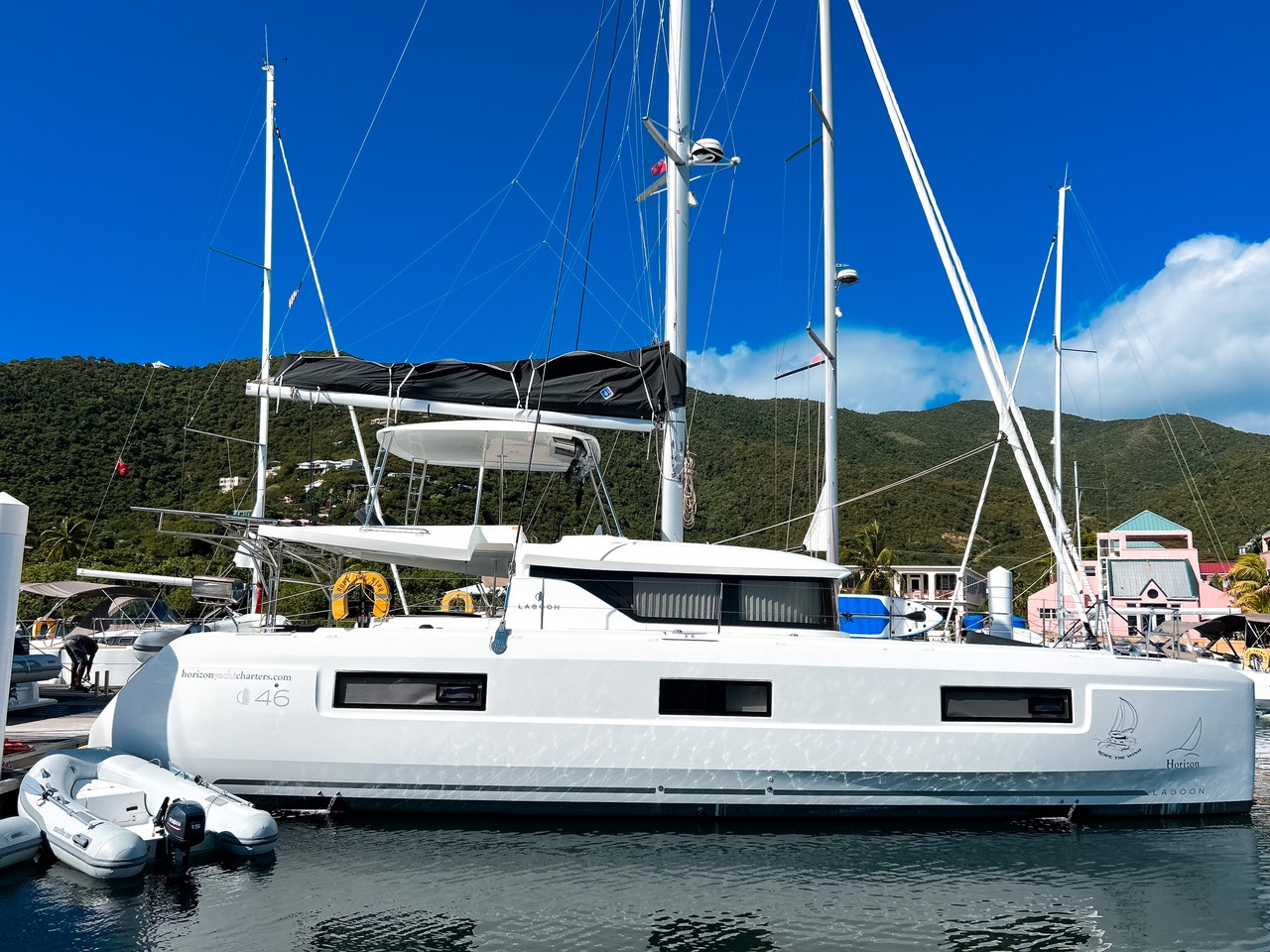 Photo #3 - Lagoon 46 - 4 + 1 cab. (Rope The Wind) in Nanny Cay - 42814