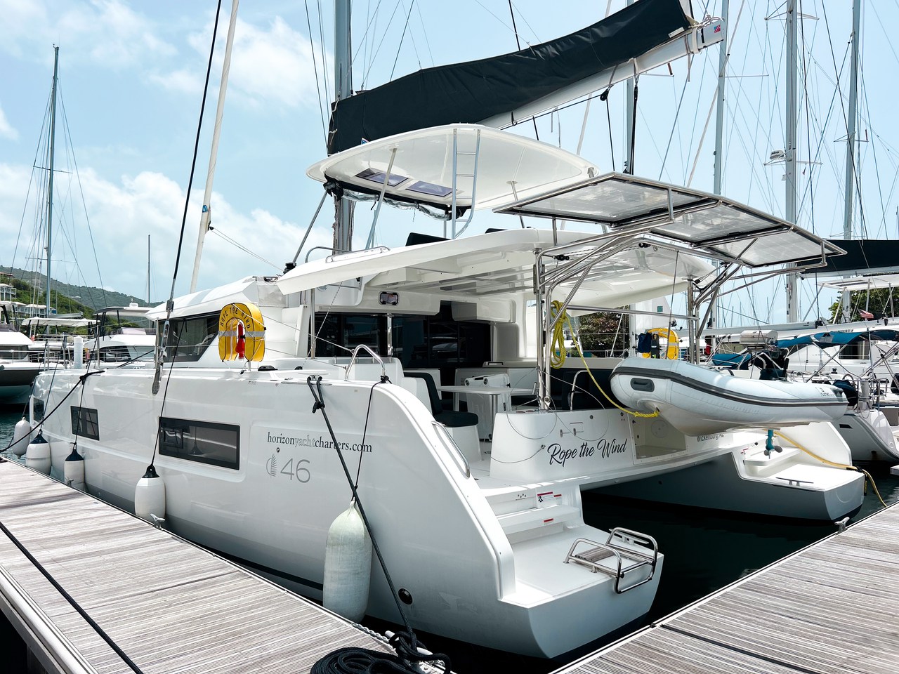 Photo #8 - Lagoon 46 - 4 + 1 cab. (Rope The Wind) in Nanny Cay - 42814