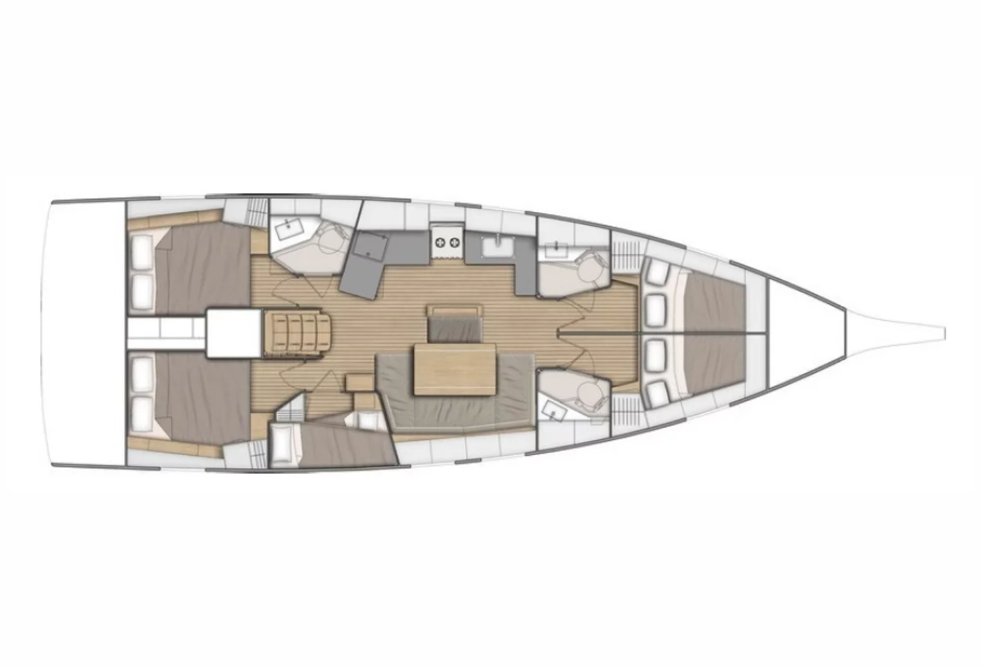 Oceanis 46.1 (Athena 5)  - 4