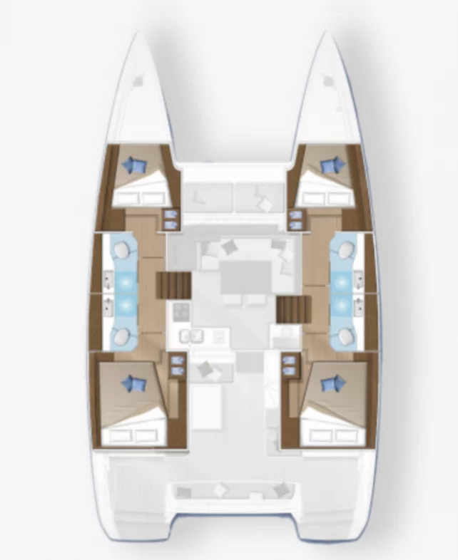 Lagoon 40 - 4 cab. (PRESTIGE)  - 1