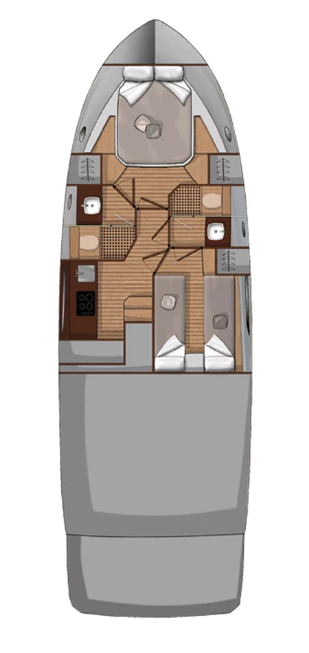 Sessa Fly 42 - 2 cab. (Noa)  - 1
